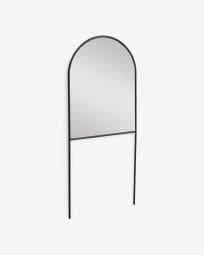 Espelho de pé Nazara metal preto 70 x 161 cm
