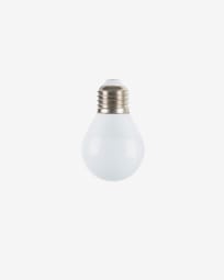 Bulb LED E27 lightbulb, 3W and 45 mm with warm light
