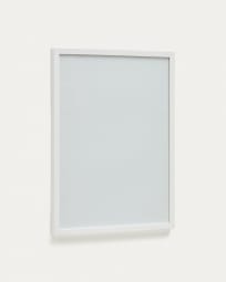Marco de fotos Neale de mdera con acabado blanco 42 x 56 cm