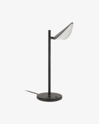 Veleira steel table lamp UK adapter