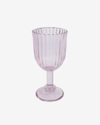 Savelia light pink wine glass, 20cl