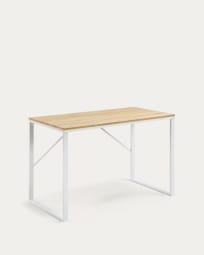 Rectangular white Talbot desk 120 x 60 cm