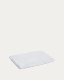 Protector de colchón Jasleen 100% algodón 90 x 190 cm