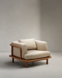 Turqueta armchair made from solid teak wood FSC 100%