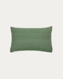 Housse de coussin Rocal 100% PET vert 30 x 50 cm