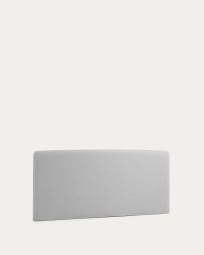 Housse de tête de lit Dyla grise pour lit de 150 cm