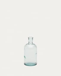 Brenna vaas van 100% gerecycled helder glas 19 cm