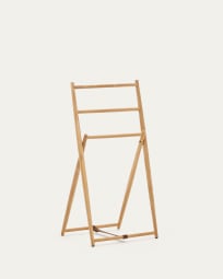 Portasciugamani Kenta in legno massiccio di teak 50 x 95 cm