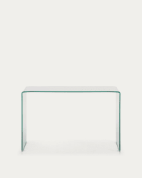 Consola Burano de vidro 125 x 40 cm