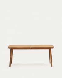 Tavolo allungabile da esterno Thianna in legno massello di acacia 180 (240) x 90 cm FSC 100%