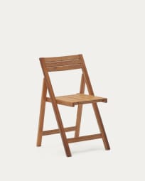 Cadeira dobrável de exterior Sadirar de madeira maciça de acácia FSC 100%