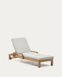Sonsaura sun lounger made from solid eucalyptus wood FSC 100%