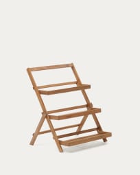 Victora outdoor shelving unit made from solid acacia wood, 70 x 85 cm FSC 100%