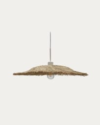 Gualta Lampenschirm für Pendelleuchte aus Naturfasern mit natürlichem Finish Ø 60 cm