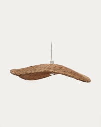 Paralume per lampada da soffitto Bisbal in rattan finitura naturale Ø 80 cm