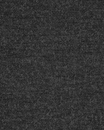 Ascot black fleece fabric sample, 10 x 15 cm