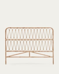 Caterina rattan headboard with a natural headboard, for 150 cm beds