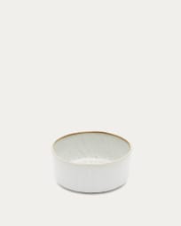 Schale Serni aus Keramik in Weiß
