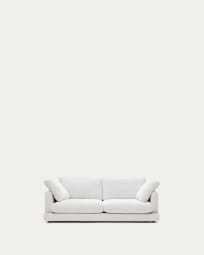 Sofa Gala 3-osobowa biała 210 cm
