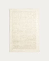 Catifa Marely de llana blanc 160 x 230 cm