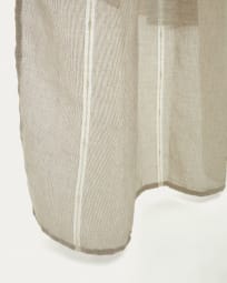 Marza curtain in beige, 140 x 260 cm