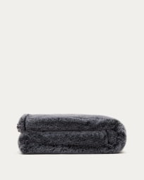 Κουβέρτα Stork σε σκούρο γκρι, 125x150 εκ