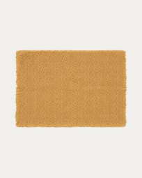 Badematte Minet 100% Baumwolle Senfgelb 50 x 70 cm