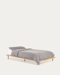 Anielle bed van massief essenhout voor een matras van 90 x 200 cm