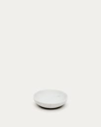 Ecin small, white marble serving plate