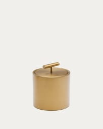 Aruc ice bucket made of gold-coloured stainless steel