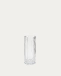 Gerro Neblan de vidre transparent 25,5 cm