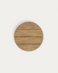 Suara round table top made of acacia wood in a natural finish, Ø55 cm FSC 100%