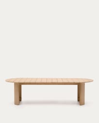 Table Xoriguer en bois d’eucalyptus 280 x 110 cm FSC 100 %