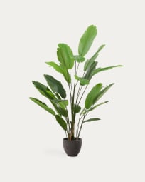 Planta artificial Banano com vaso preto 210 cm