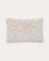 Eyra jaquard furry cushion cover, 40 x 60 cm