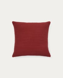 Minec terracotta, 100% linen cushion cover, 45 x 45 cm