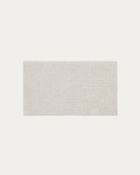 Tappeto da bagno Uvite 100% cotone bianco 50 x 70 cm