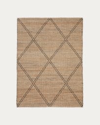 Tapis Vallalta en jute 160 x 230 cm