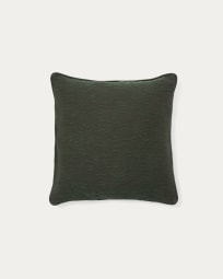 Labid green jacquard, 100% cotton cushion cover, 45 x 45 cm