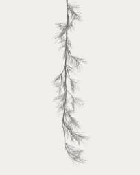 Guirlande lumineuse Teila en forme de branche argentée 180 cm