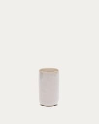 Tazza alta Uilo in ceramica bianca