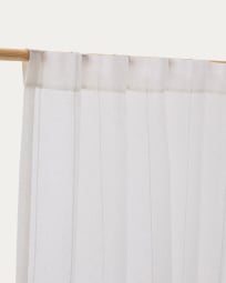 Cortina Glima detalle bordado de puntos 140 x 270 cm