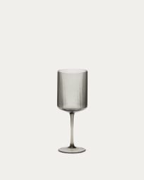 Thiba grey wine glass, 50 cl