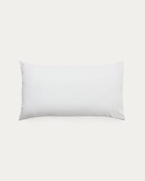 Duca pillow with feather and down, 80 x 40 cm