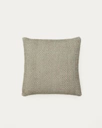 Cushion cover Eriam 100% PET green 50 x 50 cm