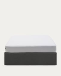 Matters folding sofa in black for a 150 x 190 cm mattress