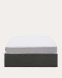Matters folding sofa in black for a 140 x 190 cm mattress