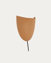 Aplic de paret Nibla de metall efecte terracota