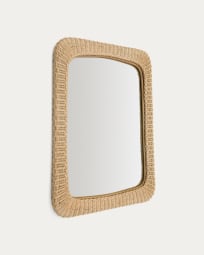 Καθρέπτης Zilna από ρατάν 58 x 79 εκ.