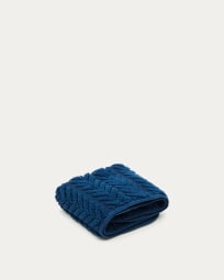 Rune face towel 100% cotton jacquard blue 30 x 50 cm